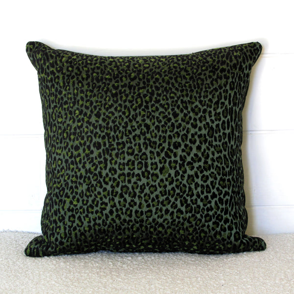 Leopardo Palm Luxury Cushion Cover