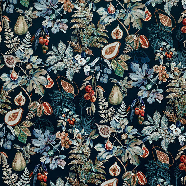 Borneo River velvet cushion cover