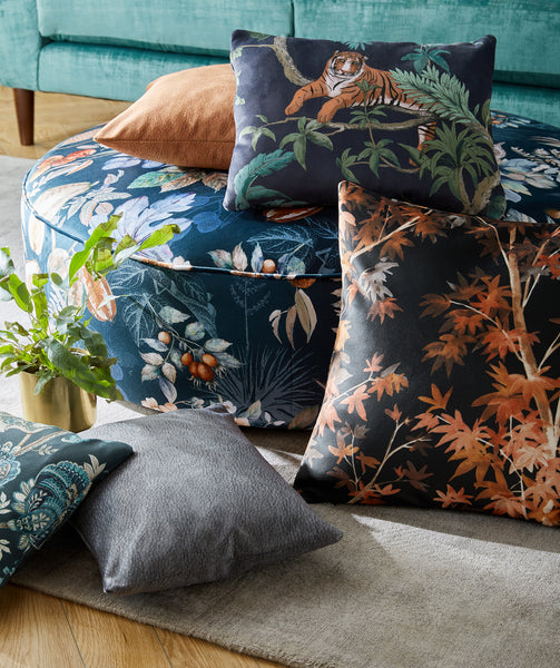 Aspen Maple velvet cushion cover