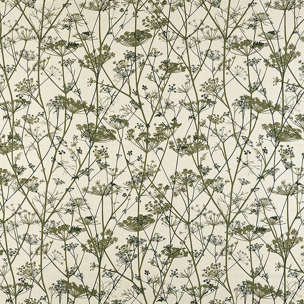 Wild Chervil Olive Fabric