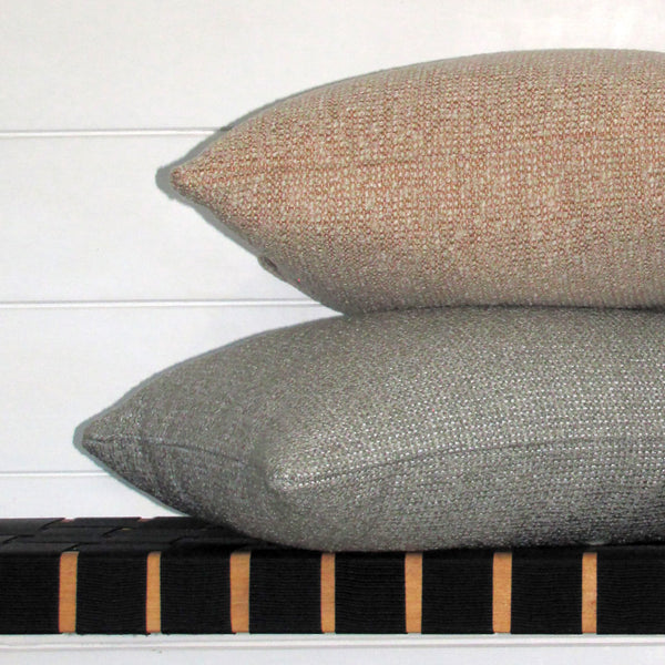 Made to order Entwine Blush boucle cushion cover