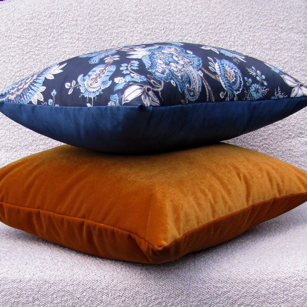 Prunella velvet cushion cover