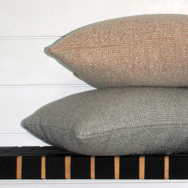 Entwine Blush boucle cushion cover