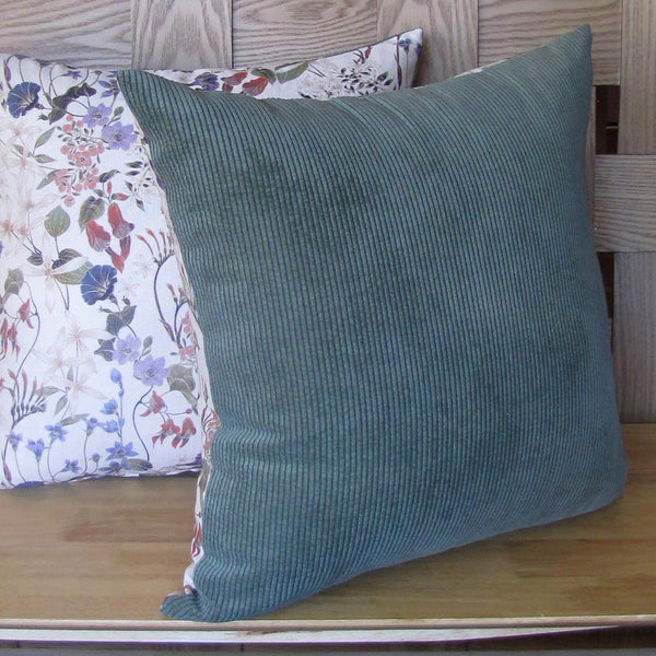 made to wildflowers cream cushion cover