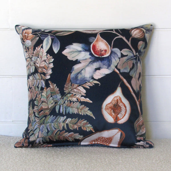 Borneo River velvet cushion cover