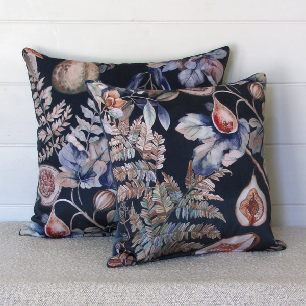 Borneo River velvet cushion cover