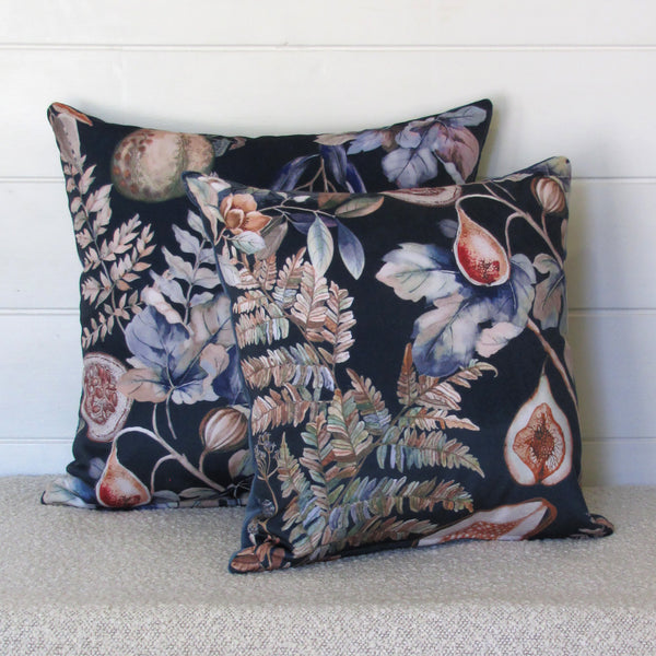 made to order Borneo River velvet cushion cover
