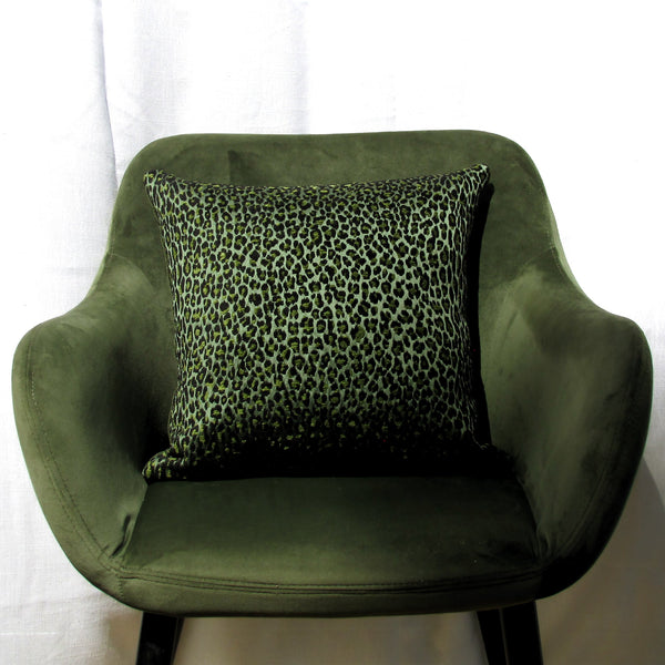 made to order Leopardo Palm Luxury Cushion Cover