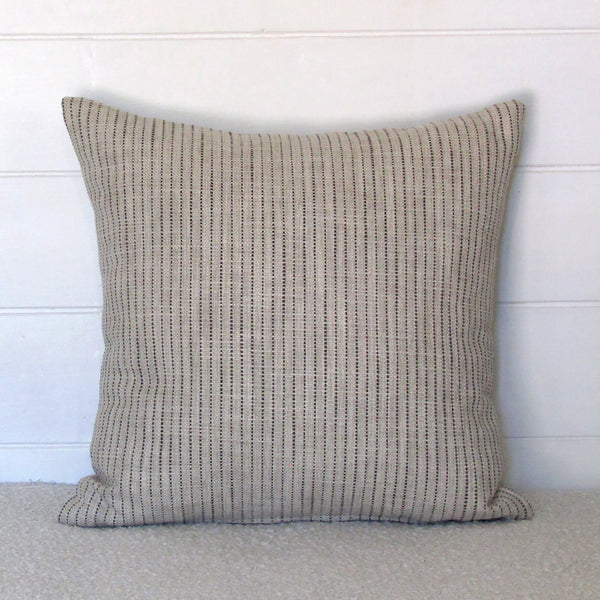Rathlin Onyx striped cushion cover
