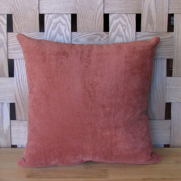 made to order Entwine Terracotta boucle cushion cover