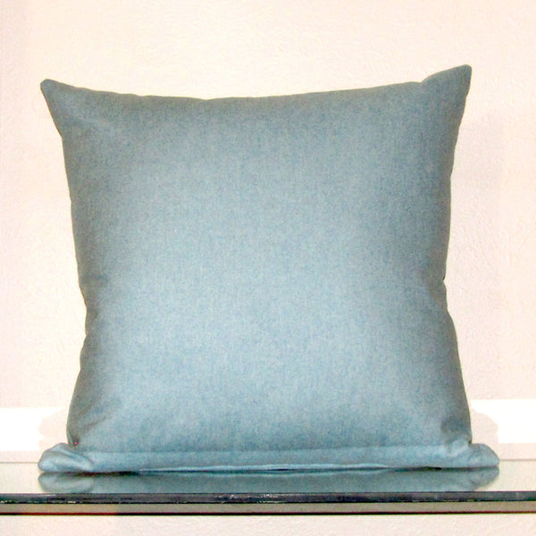 made to order Mackenzie Glacier woollen cushion cover