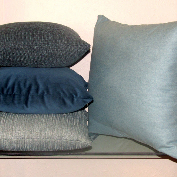 made to order Mackenzie Glacier woollen cushion cover