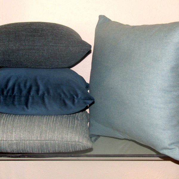 Mackenzie Glacier woollen cushion cover