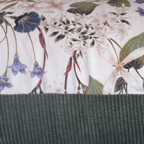 made to wildflowers cream cushion cover