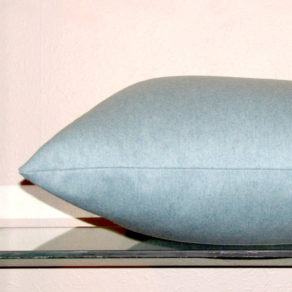 made to order Mackenzie Glacier woollen cushion cover