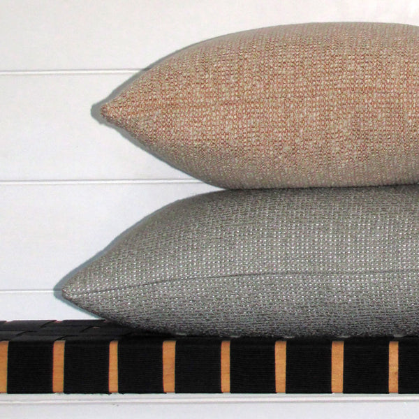 Entwine Blush boucle cushion cover