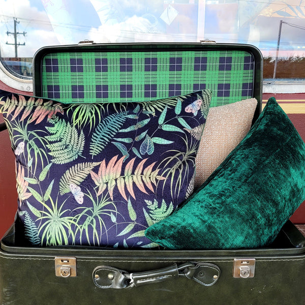 made to order Fern velvet cushion cover