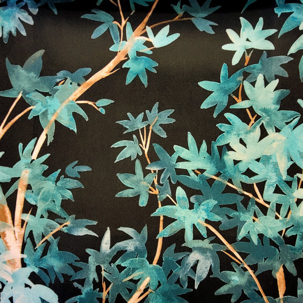 Aspen Maple Velvet, Teal