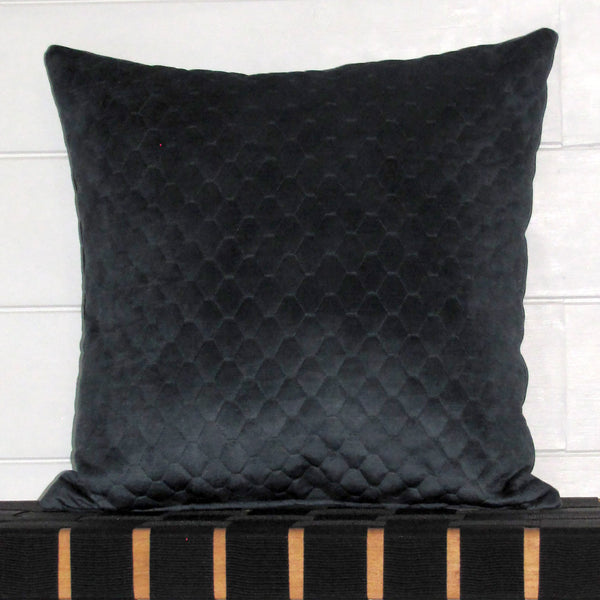 Celino Teal quilted cushion cover