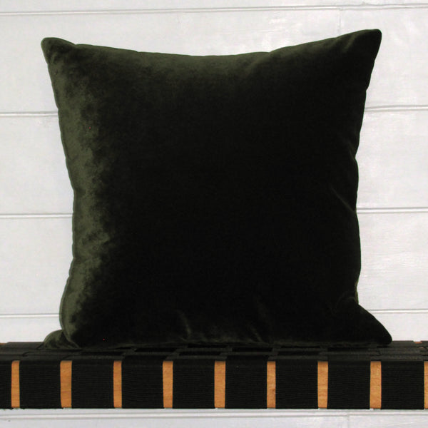 made to order Celino Olive quilted cushion cover