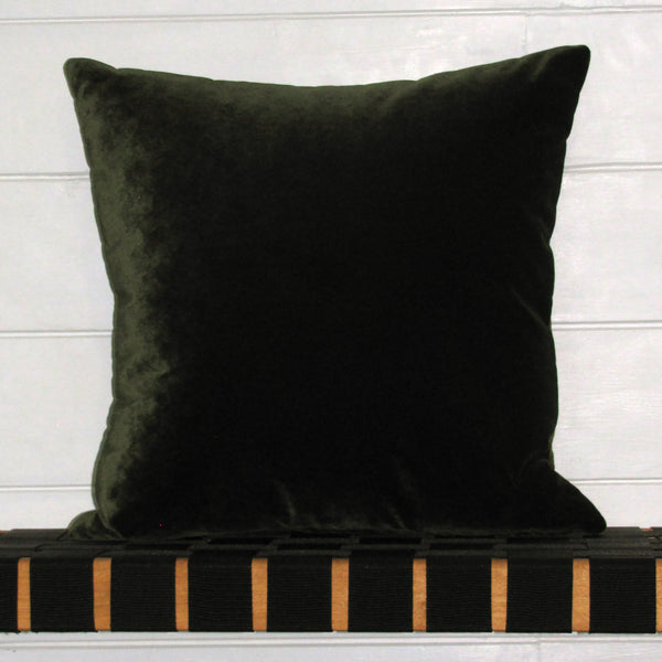 made to order Celino Olive quilted cushion cover