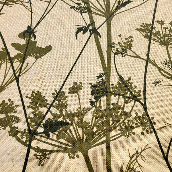 Wild Chervil Olive Fabric