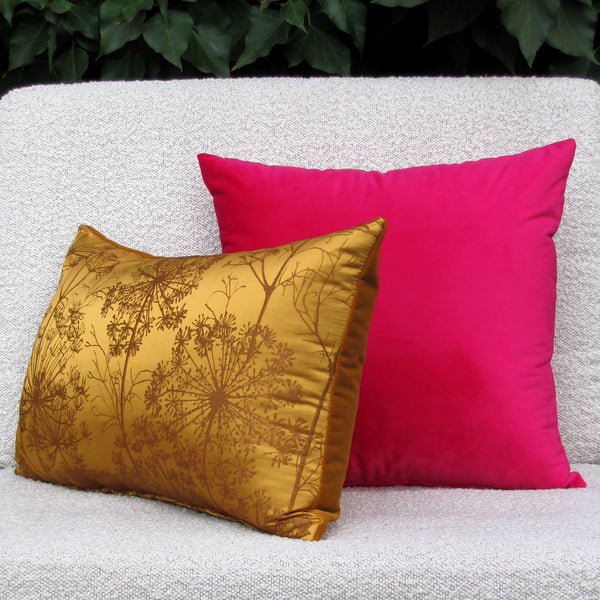 made to order Fennel Flower cushion cover