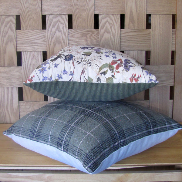 made to wildflowers cream cushion cover
