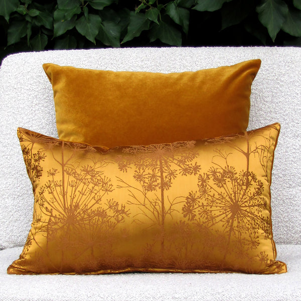 made to order Fennel Flower cushion cover