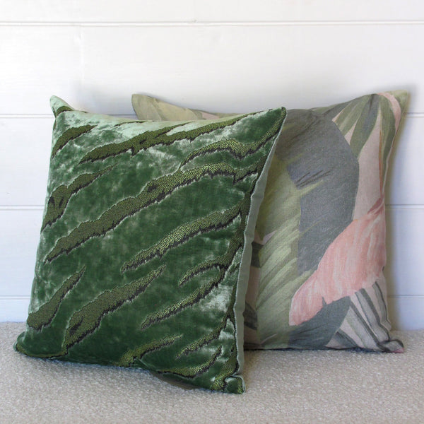 made to order Bengal Tiger Palm Cushion Cover