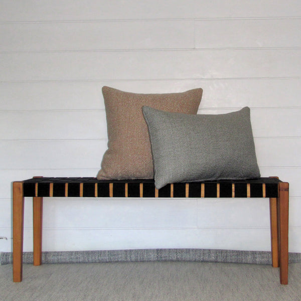 Entwine Blush boucle cushion cover