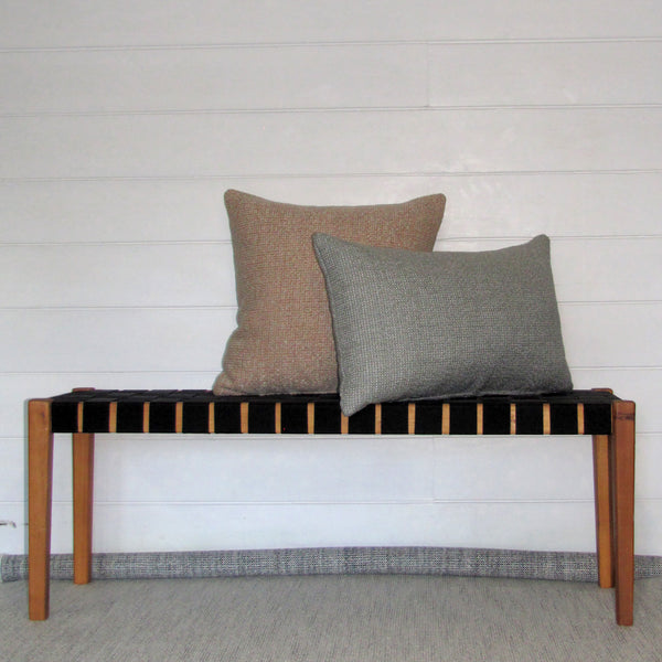 Entwine Mineral boucle cushion cover