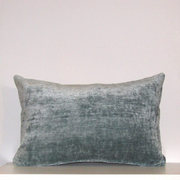 Bespoke Powder Blue luxury Italian velvet cushion cover