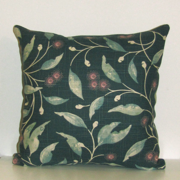 Hepburn cushion cover, teal