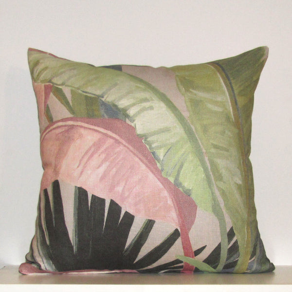 Made to order La Palma cushion cover, Hollywood colours