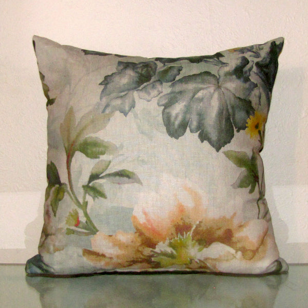 Leila linen cushion cover