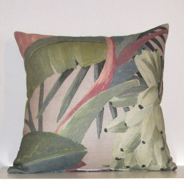 Made to order La Palma cushion cover, Hollywood colours