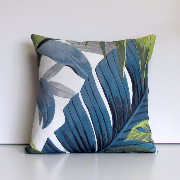 Jungle cushion cover, white