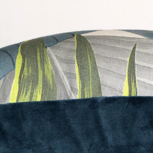 Jungle cushion cover, white