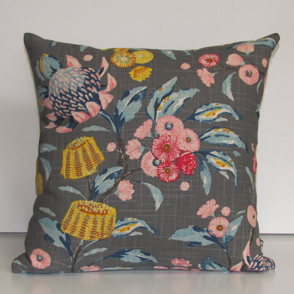 made to order Hinterland cushion cover, charcoal