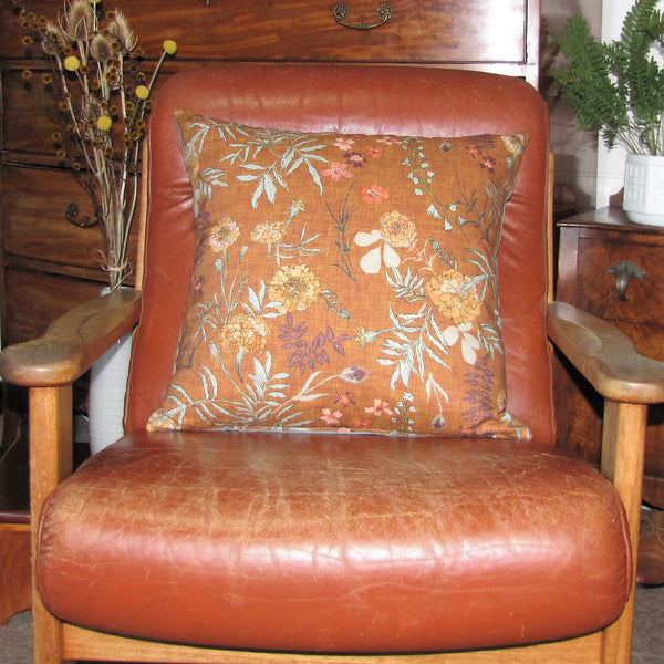 Marigold cushion cover