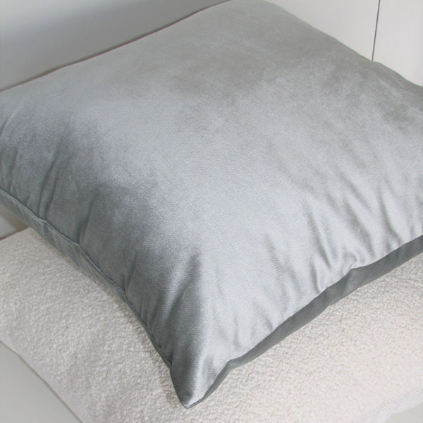 Made to order Ice blue velvet cushion cover