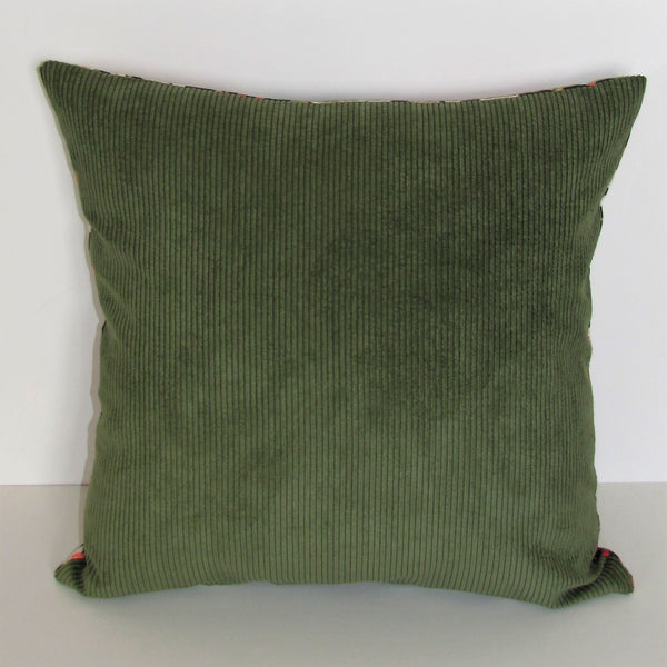 made to order flannel flowers cushion cover