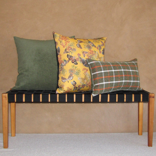 made to order Olive corduroy cushion cover