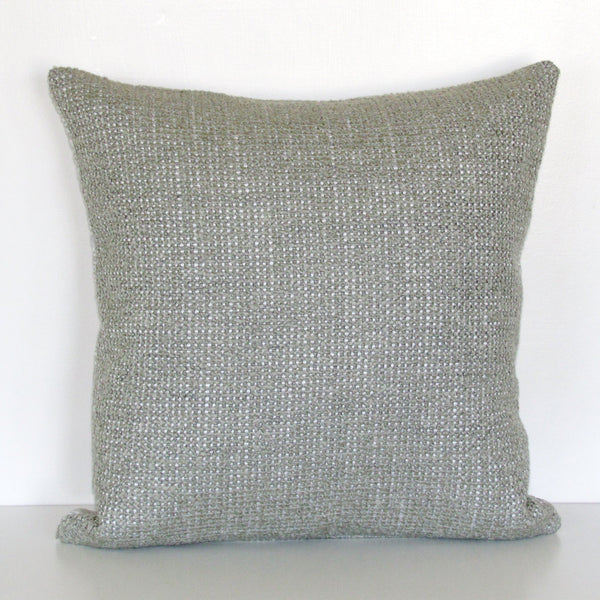 Light embroidered cushion cover