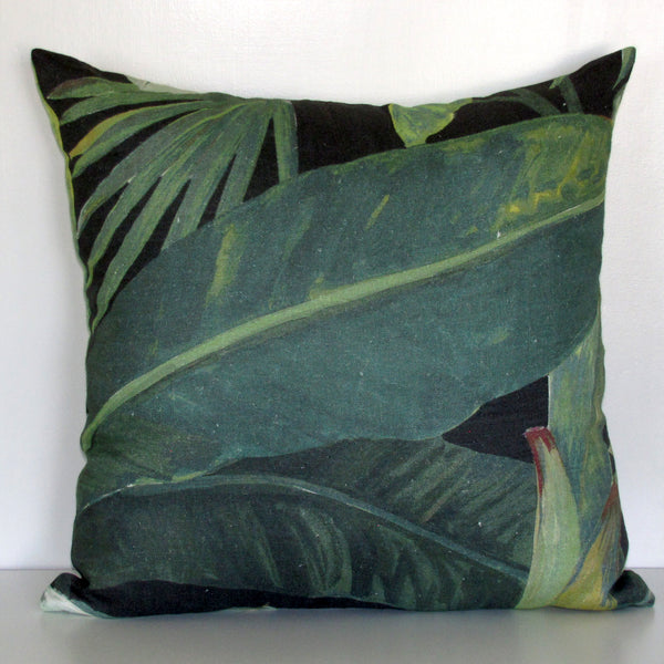 Made to order La Palma cushion cover, midnight colours