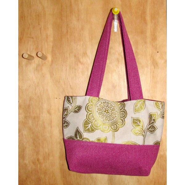 tote bag, pink dolly & Naomi citrus