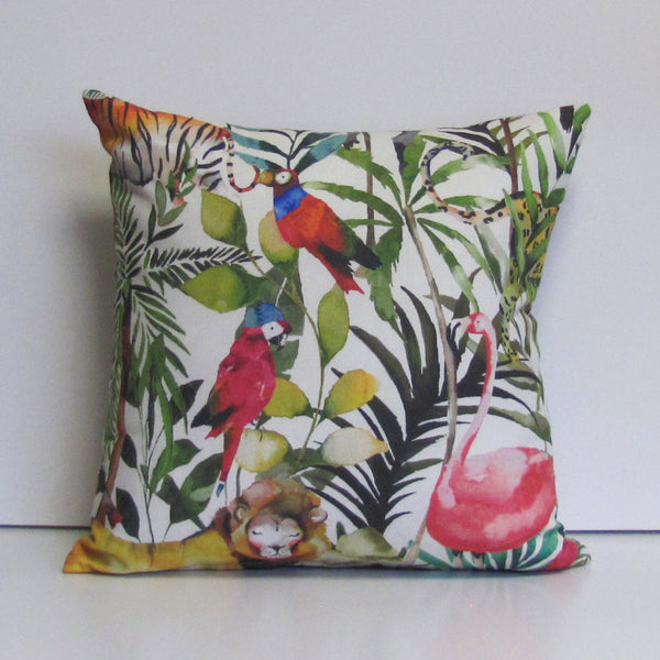 Jungle Party kids cushion cover