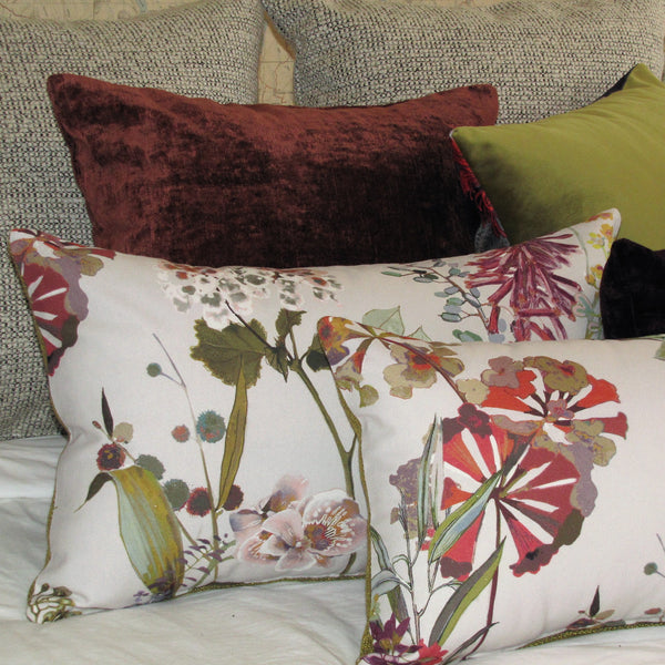 Agatha cushion cover, rose quartz