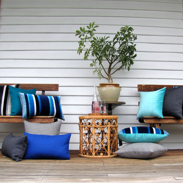 made to order Ink Esplanade indoor/outdoor cushion cover